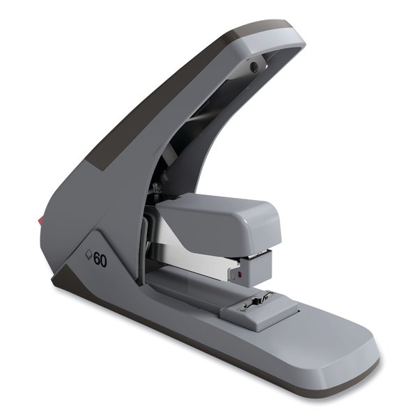 Tru Red One-Touch Desktop Stapler, 60 or 25 Sheet Capacity, Gray/Black TR58490